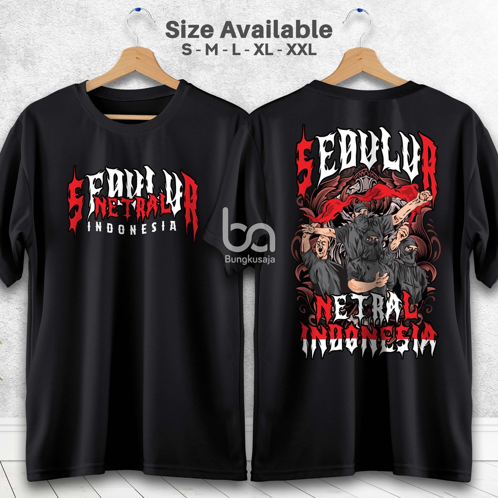 Jual Kaos Sedulur Netral Indonesia Baju Distro Pasukan Perdamaian