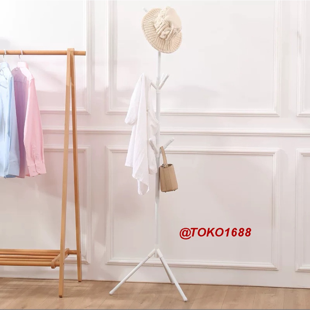 Jual Stand Hanger Gantungan Baju Rak Hanger Tas Hanger Topi Shopee