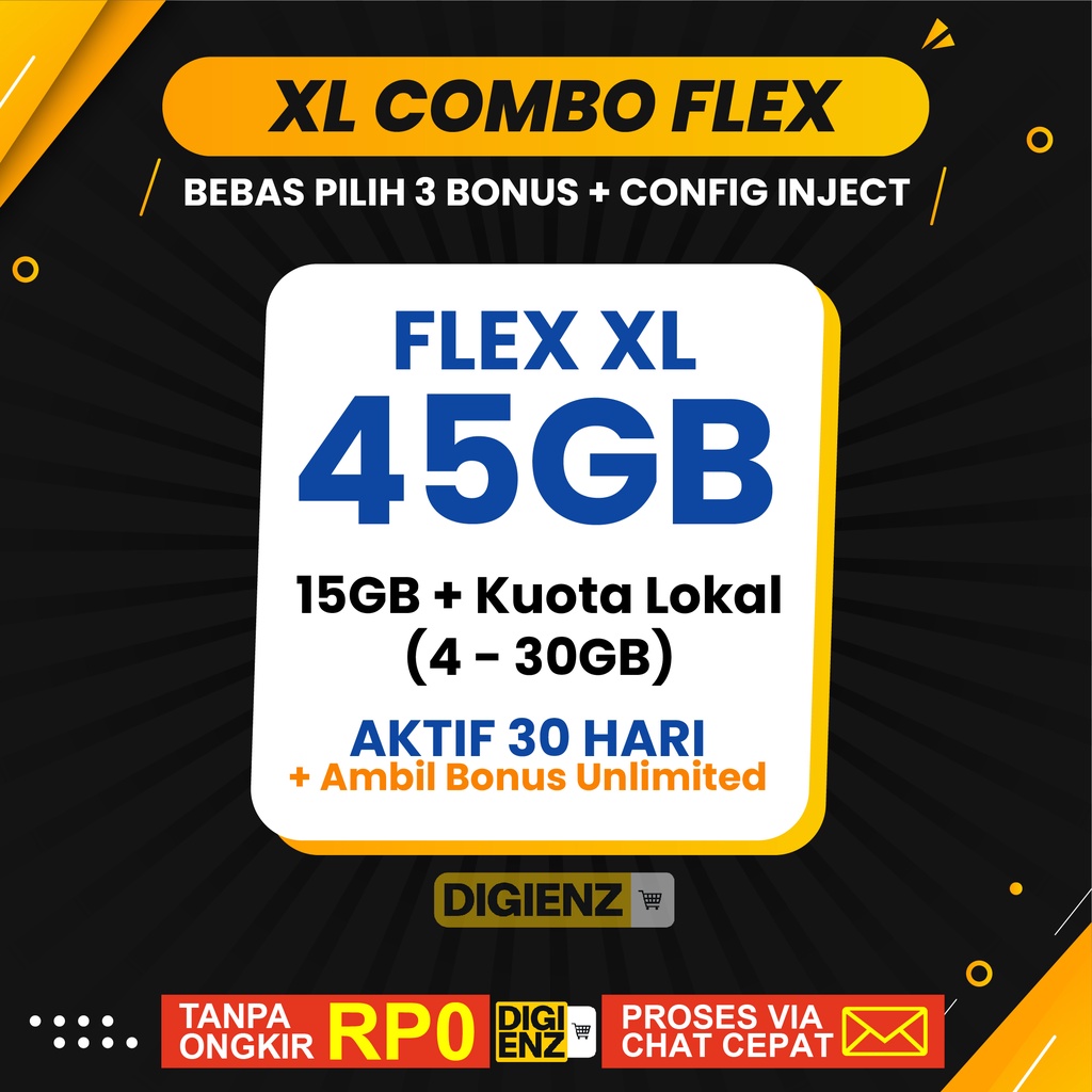 Jual Kuota Xl Xtra Combo Flex Murah Shopee Indonesia