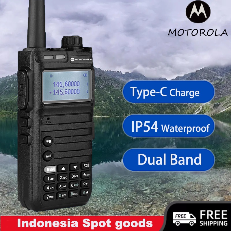 Jual Ht Motorola X Two Way Radio Walkie Talkie Watt Uhf Vhf Fm