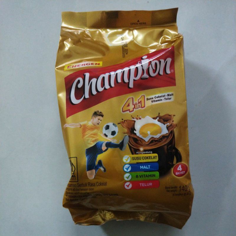 Jual Energen Champion 4 10 Sachet Shopee Indonesia