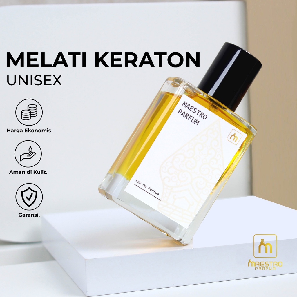 Jual Parfum Pria Dan Wanita Melati Keraton Parfume Unisex Maestro