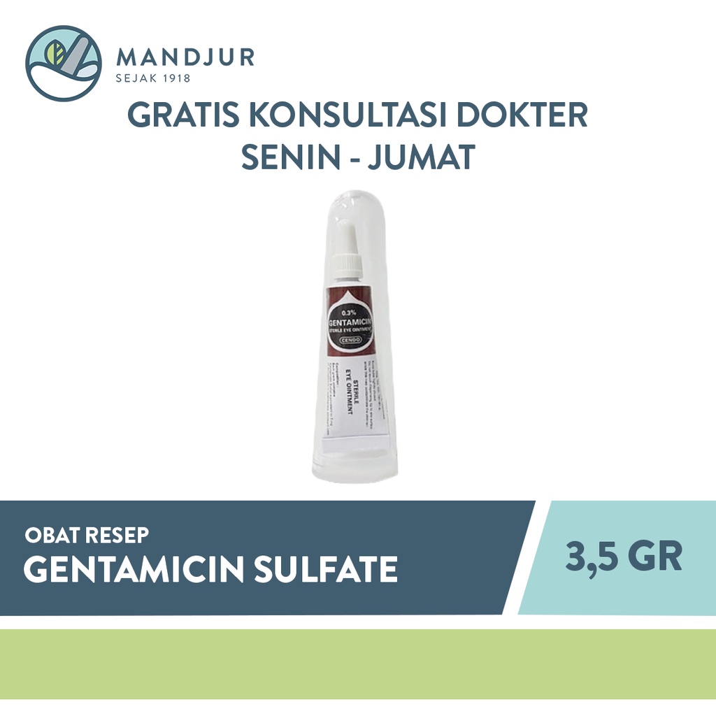 Jual Cendo Gentamicin Salep Mata 3 5 Gram Shopee Indonesia