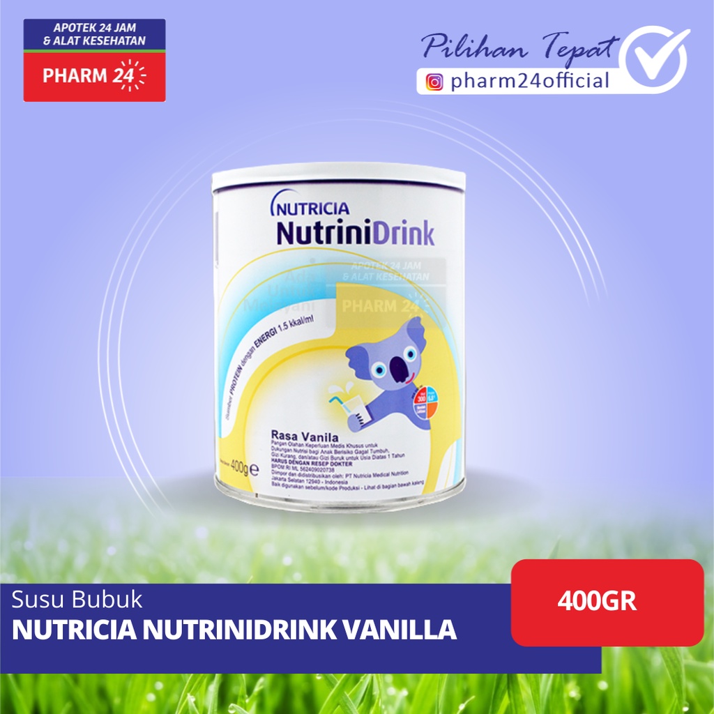 Jual Nutricia Nutrinidrink Powder Rasa Vanilla Gr Shopee Indonesia