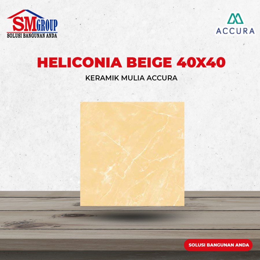 Jual Keramik Mulia Accura Heliconia X Beige Shopee Indonesia