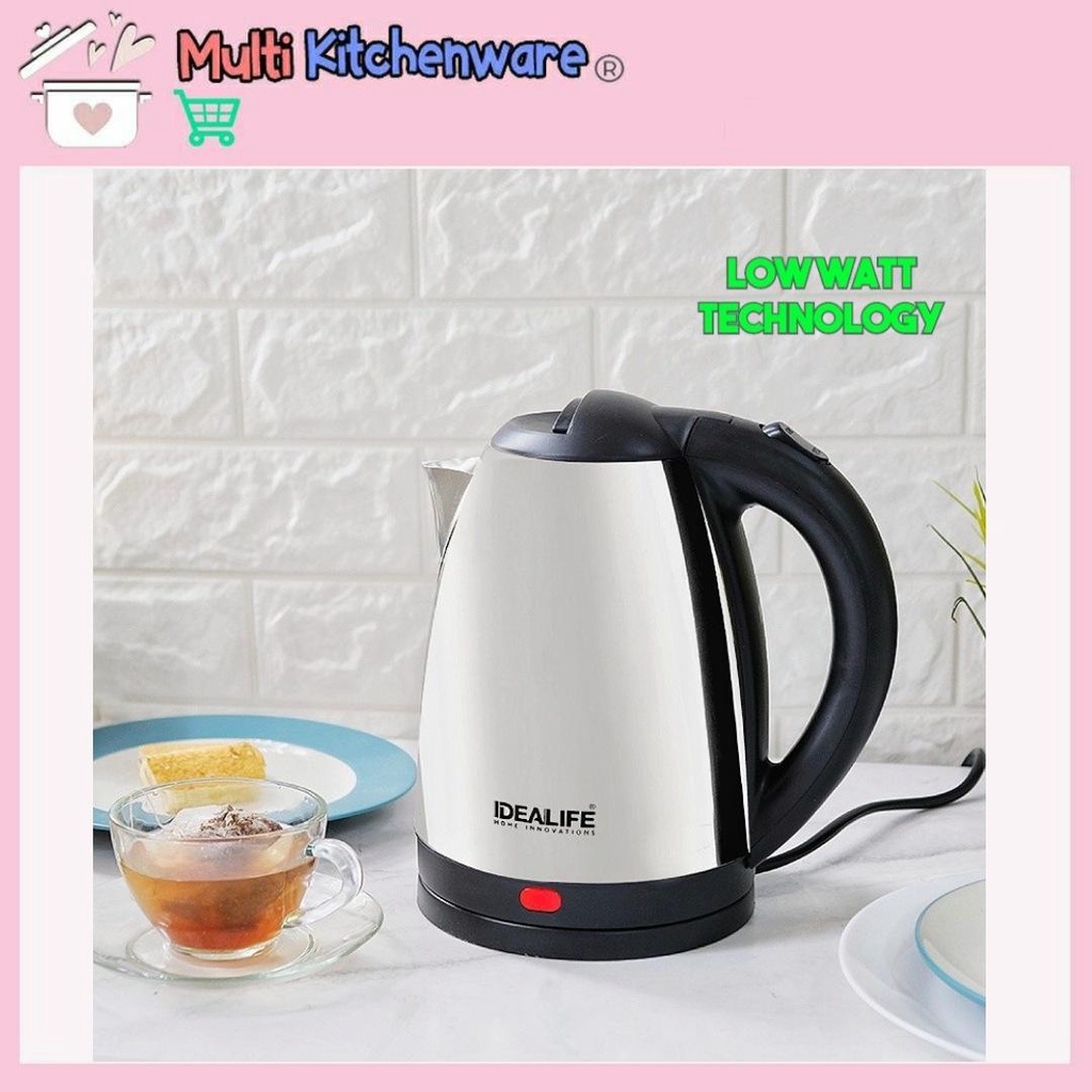 Jual Idealife Kettle Listrik Kapasitas 1 8 Liter IL 110 Teko Listrik