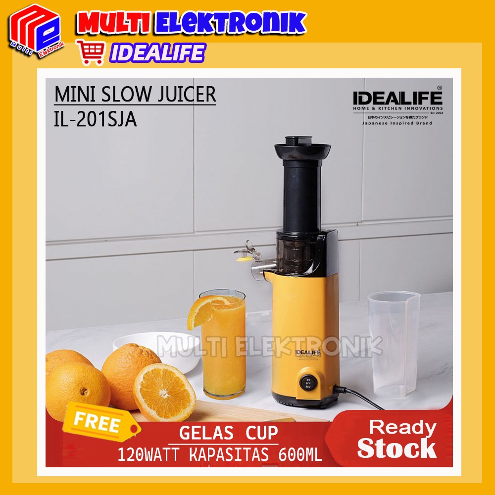 Jual Idealife Mini Electric Slow Juicer Il Sja Il Sja