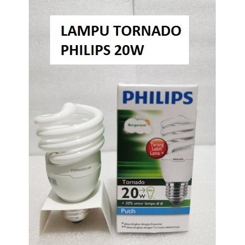 Jual Philips Lampu Tornado Watt Watt Shopee Indonesia