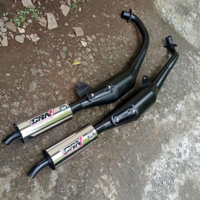 Jual Knalpot Satria Ru Satria Hiu 2tak Standar Racing Model Ahm Garing