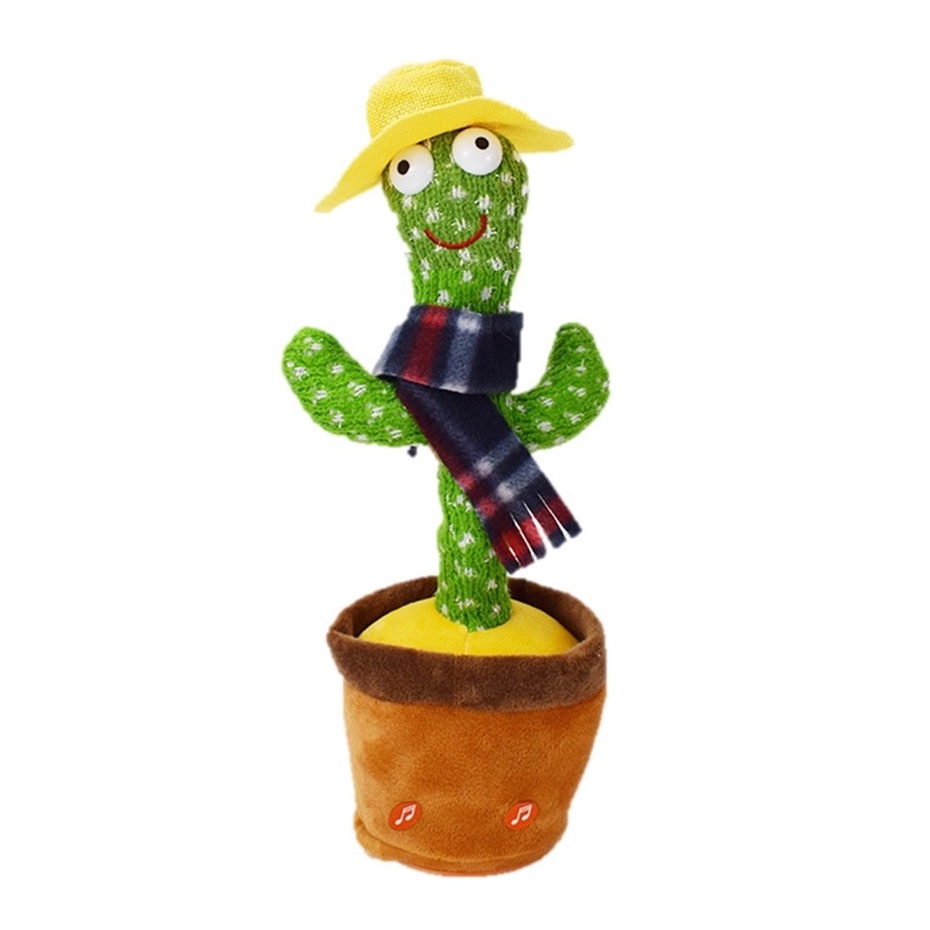 Jual HC Mainan Kaktus Bergoyang Dancing Cactus Boneka Kaktus Goyang Dan