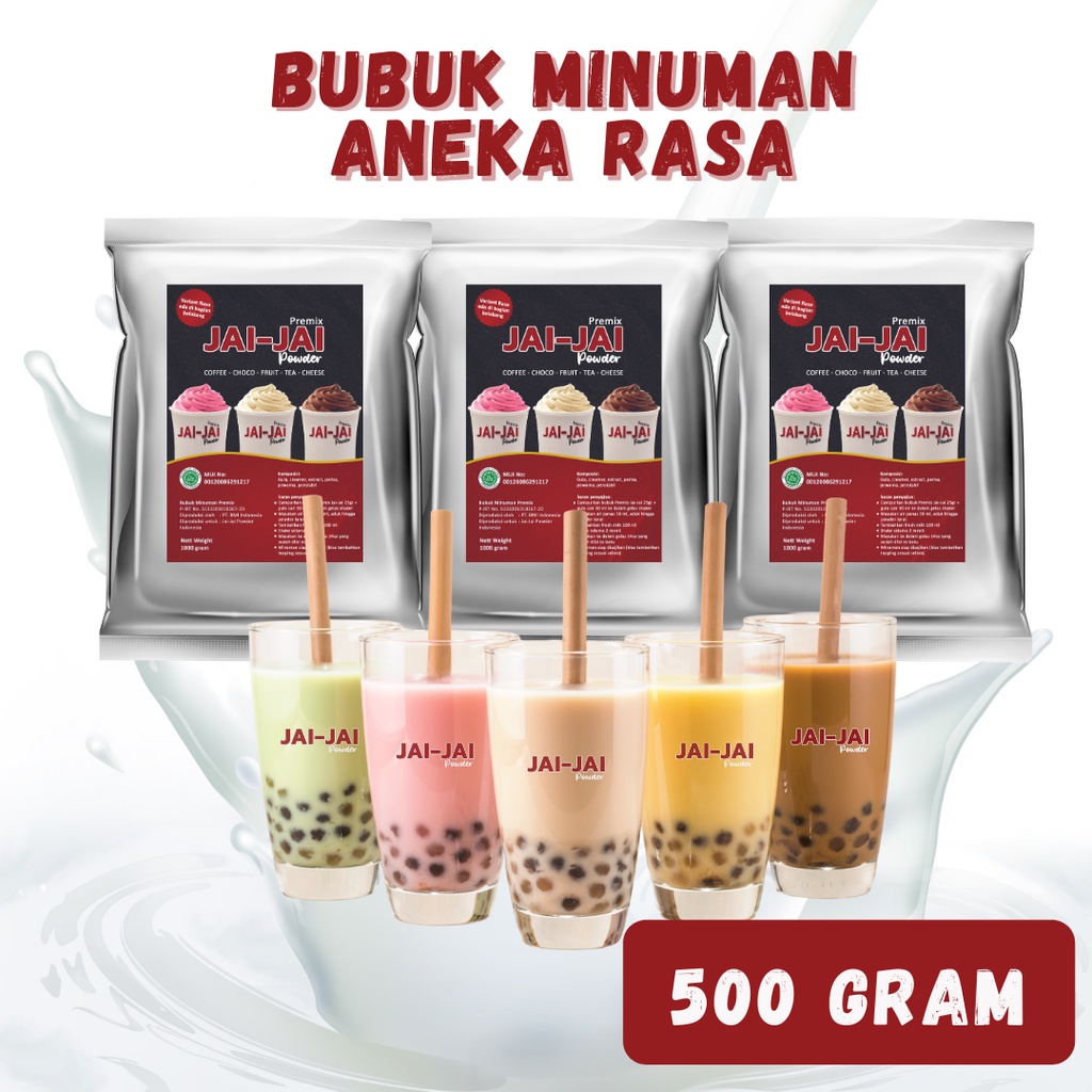 Jual Bubuk Minuman Gr Serbuk Minuman Aneka Rasa Jai Jai Powder