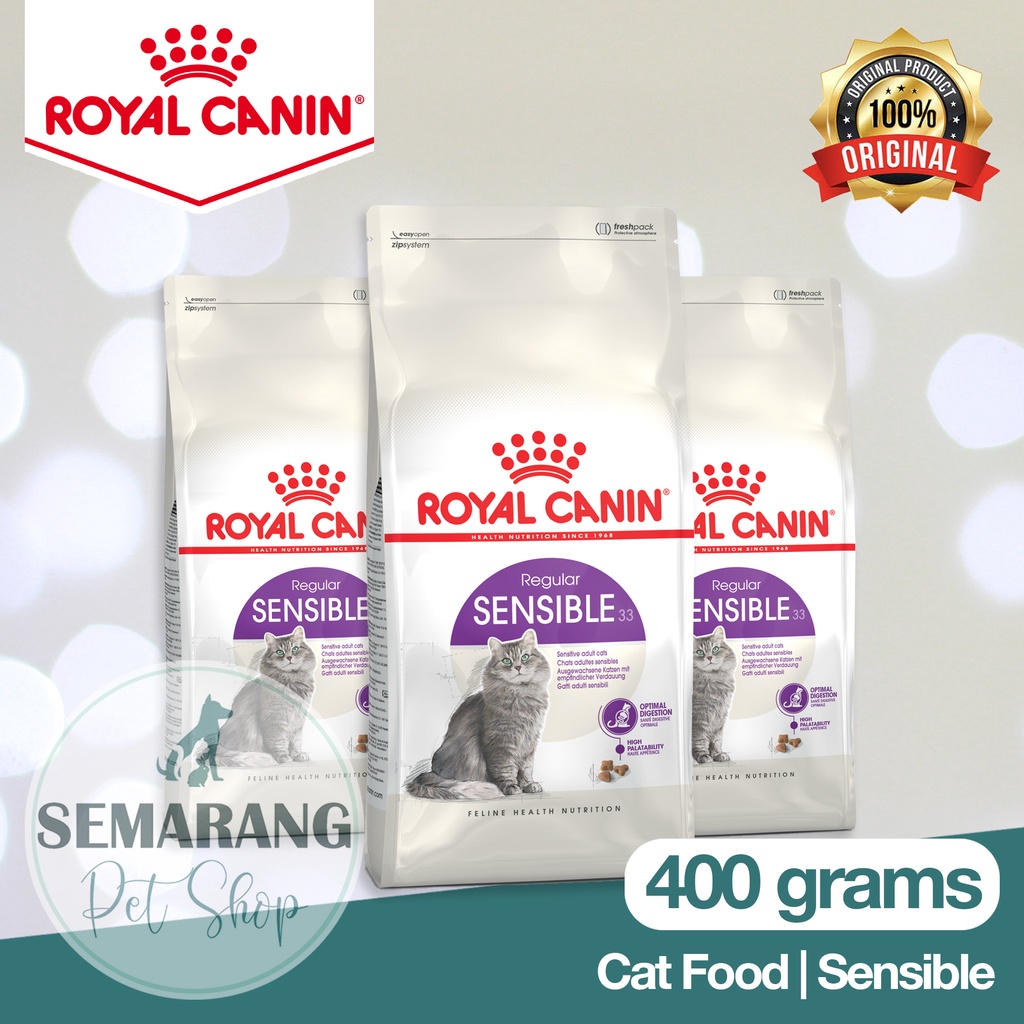 Jual ROYAL CANIN Adult Sensible 400gr Cat Food RC Freshpack Fresh