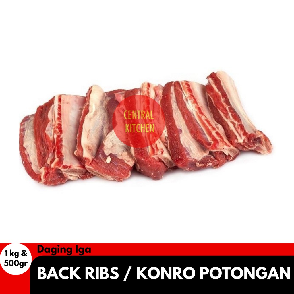 Jual Iga Konro Sapi Back Ribs Daging Iga Sapi Utuh Dan Potongan