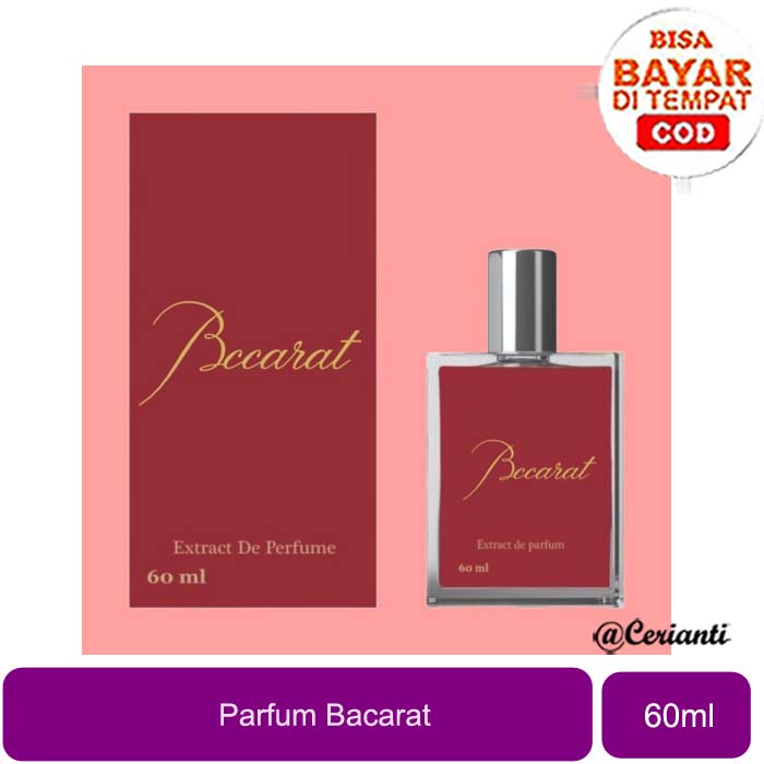 Jual PARFUM BACCARAT 60ML PREMIUM PARFUM BACCARAT ROUGE 60ML BEST