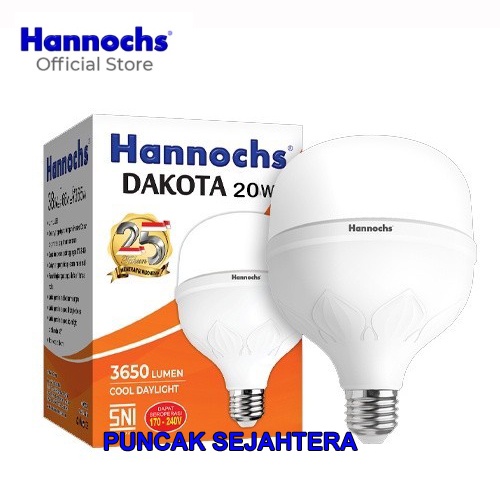 Jual Lampu Led Hannochs Dakota Bergaransi W Watt Shopee Indonesia