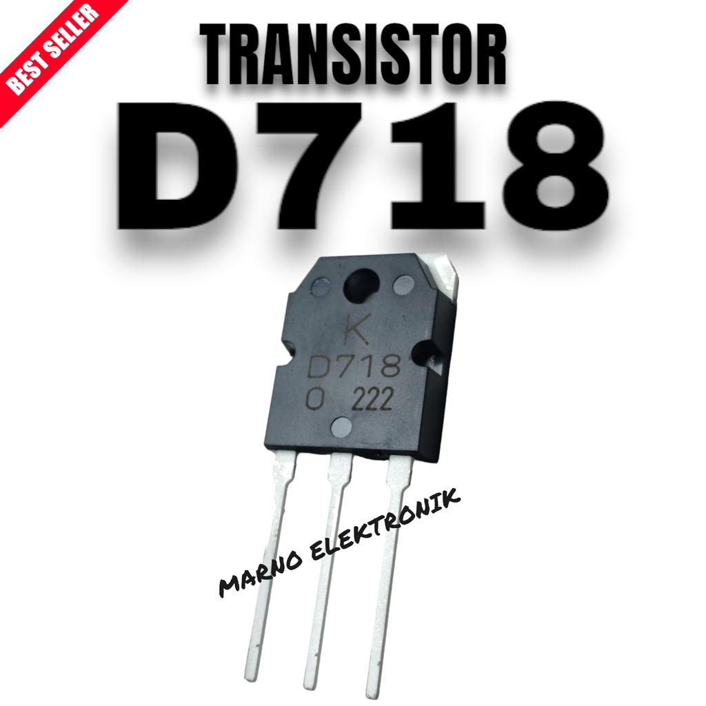 Jual TRANSISTOR TR D718 D 718 D 718 ASLI ORI ORIGINAL Shopee Indonesia