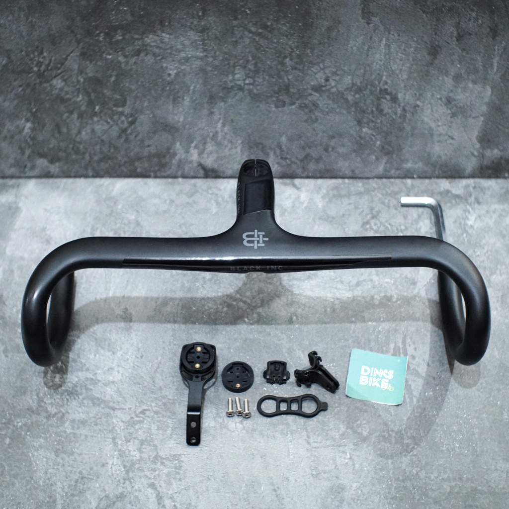 Jual Dropbar Integrated Carbon Black Inc Aero Handlebar Roadbike