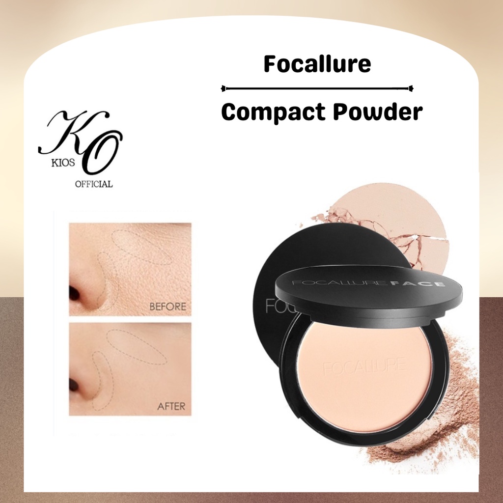 Jual Focallure Oil Control Pressed Powder Matte Bedak Padat Shopee