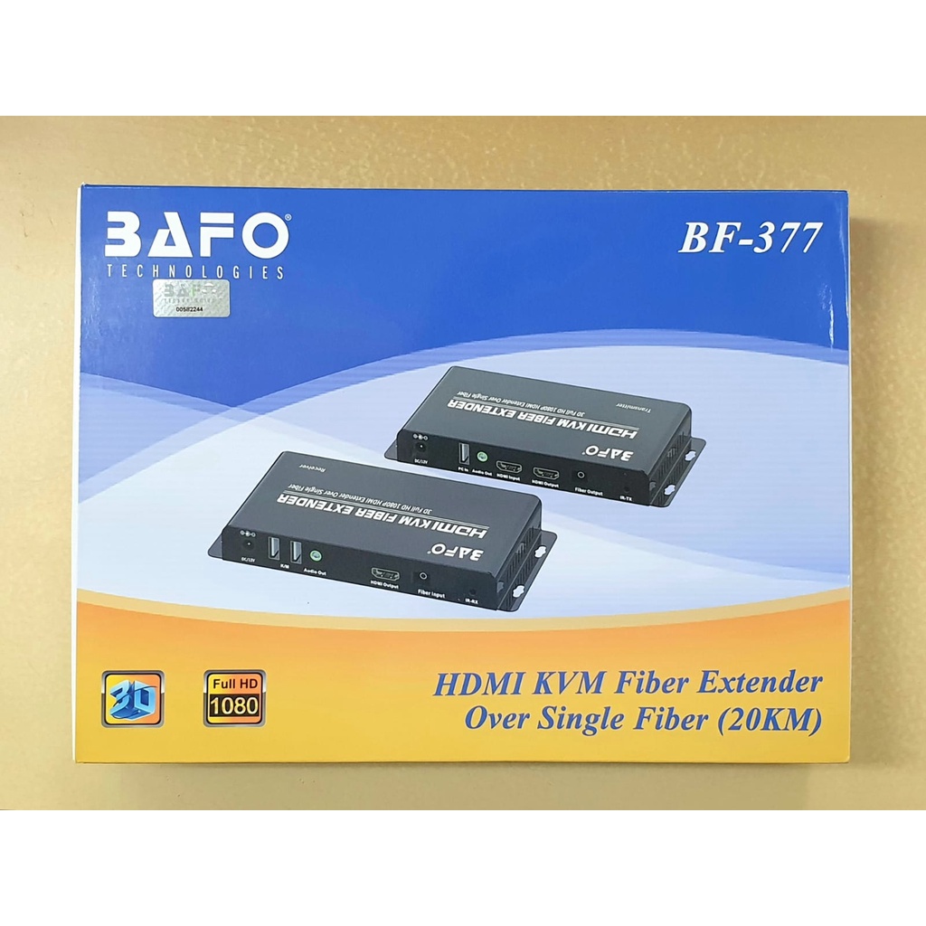 Jual Bafo Bf Kvm Hdmi Extender Over Fiber Optic Support Km