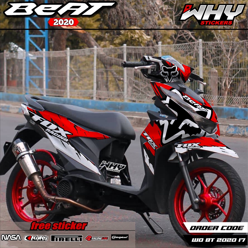 Jual Decal Beat Deluxe 2021 2022 Full Body Stiker Street New Sticker