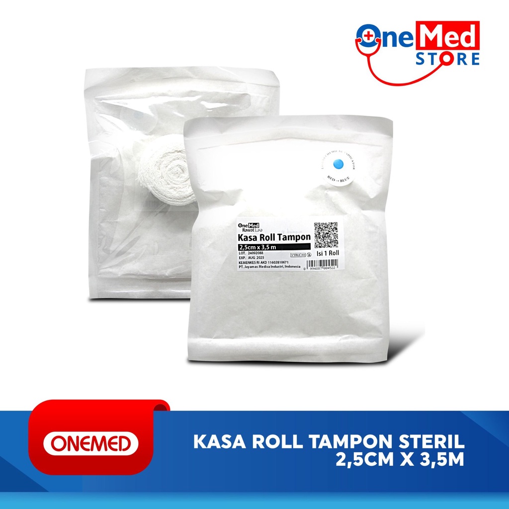 Jual Kasa Roll Tampon Steril Cm X M Onemed Shopee Indonesia