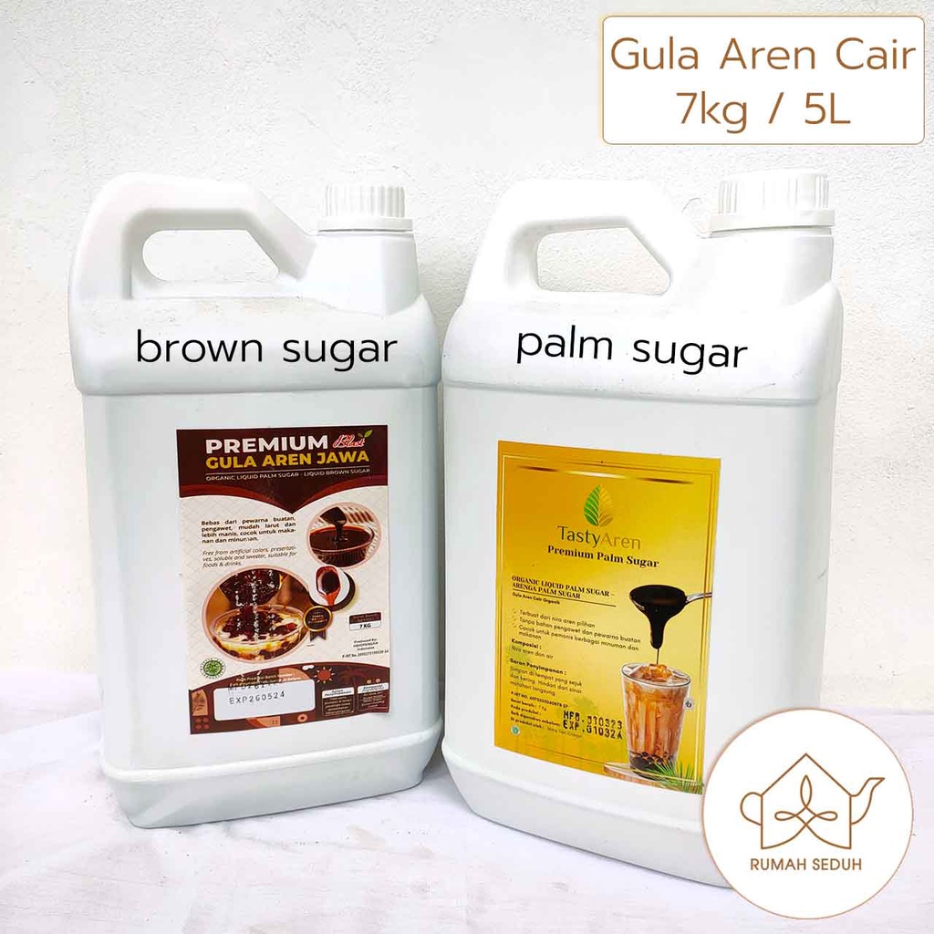 Jual Kg Gula Merah Cair L Brown Sugar Syrup Gula Aren Kemasan