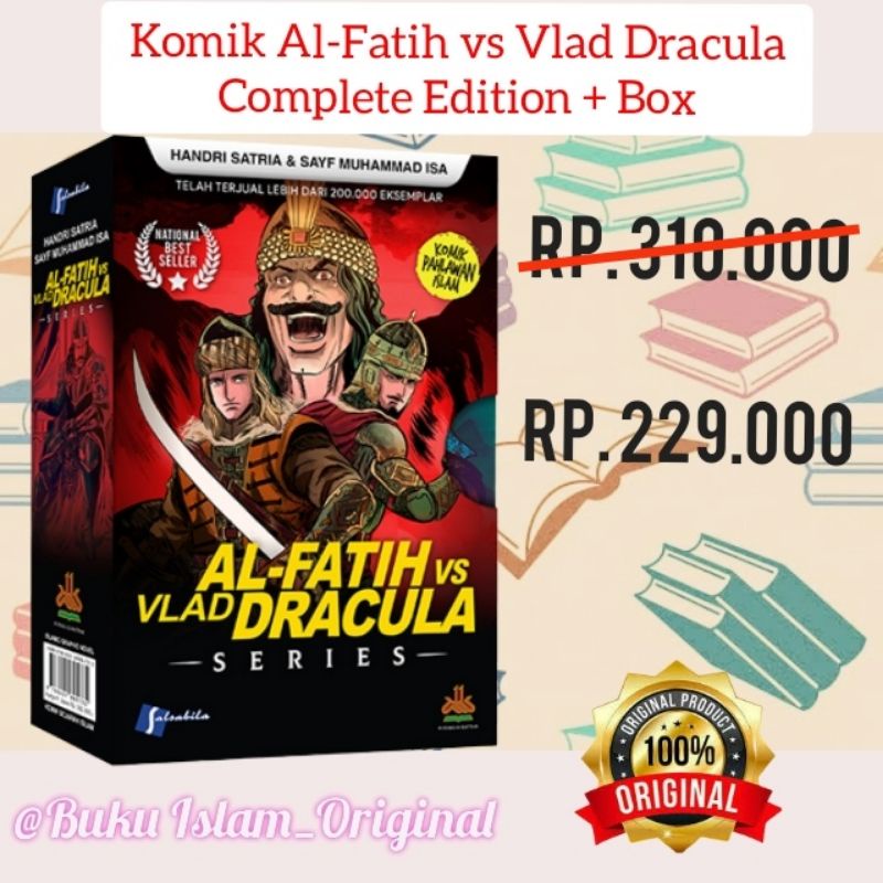 Jual Komik Al Fatih Vs Vlad Dracula Complete Edition Box Exclusive