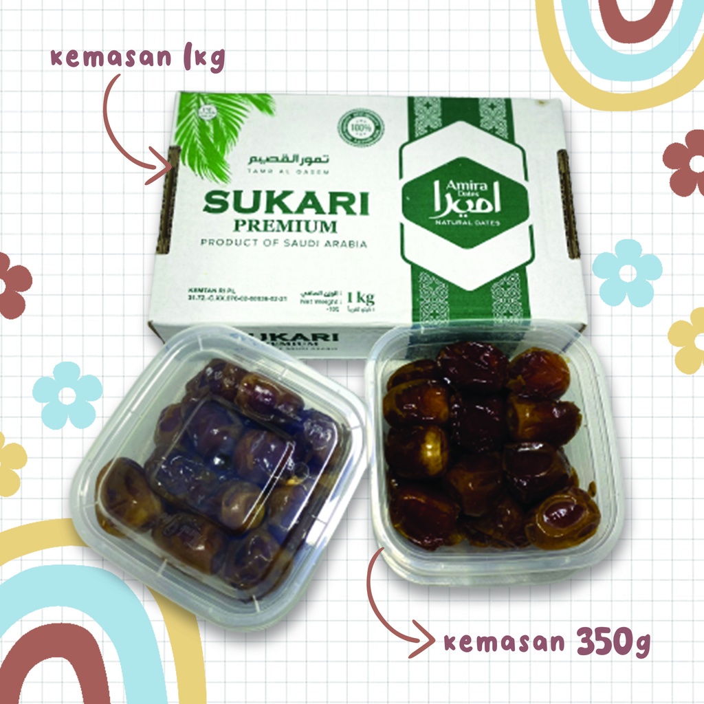 Jual Kurma Sukari Premium Amira Kemasan Kg Dan G Fresh Exp