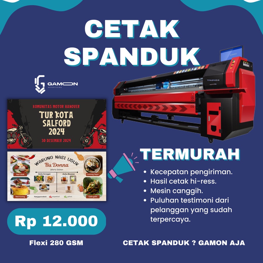 Jual SPANDUK BANNER PRINT UMBUL2 BALIHO PARTAI MURAH Shopee Indonesia