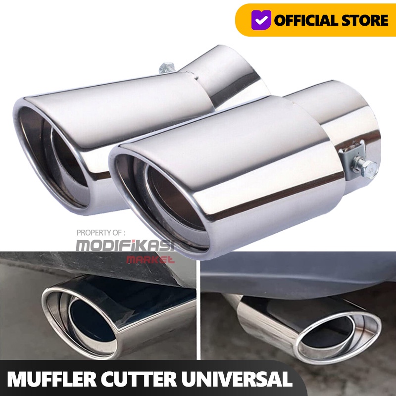 Jual Muffler Cutter Tailpipe Lobang Sambungan Dekorasi Ujung Knalpot