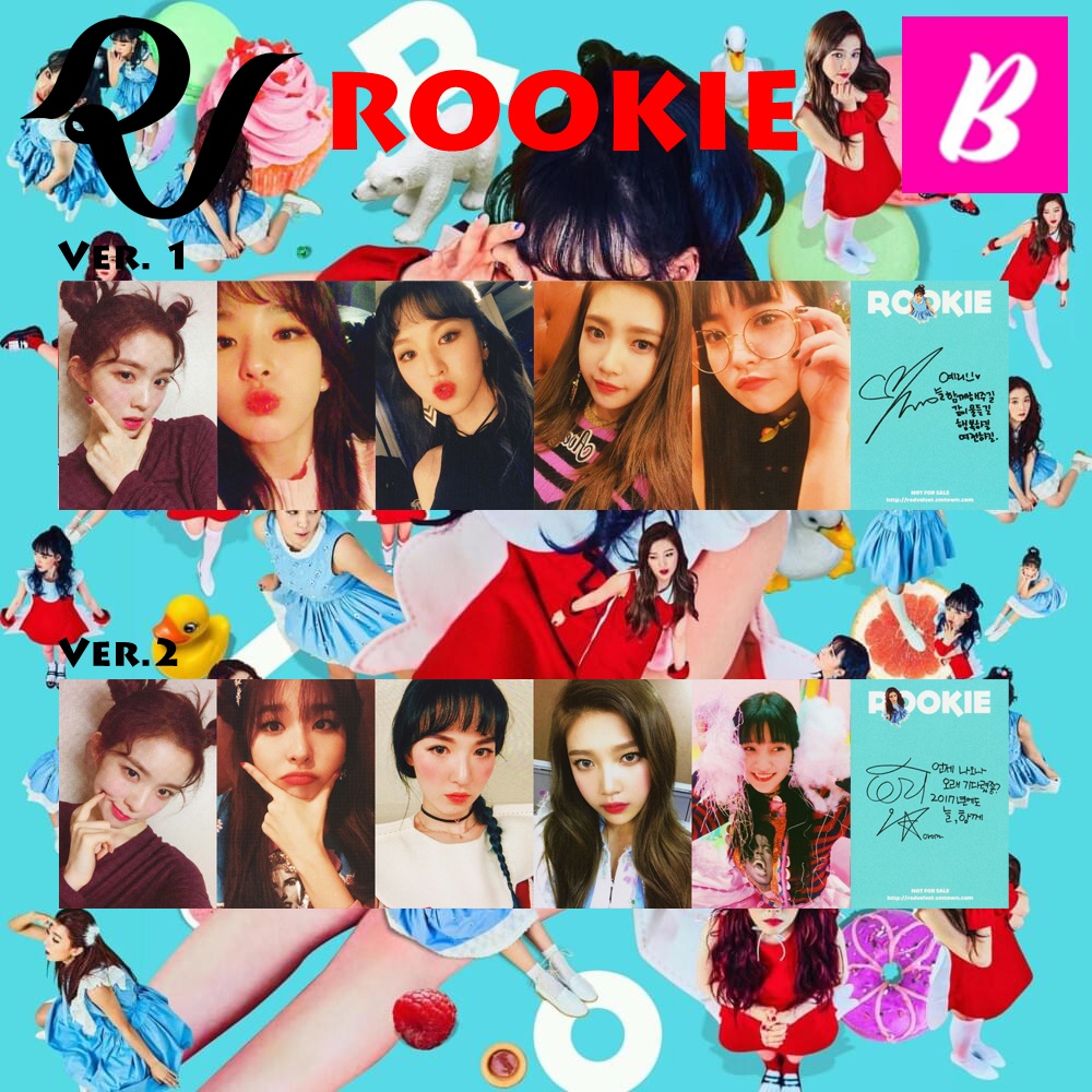 Jual RED VELVET ROOKIE ALBUM PHOTOCARD UNOFFICIAL Shopee Indonesia