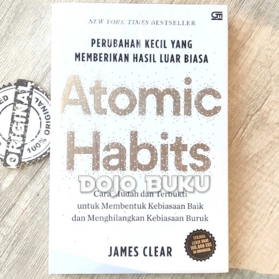 Jual Buku Atomic Habits Edisi Hard Cover By James Clear Shopee Indonesia