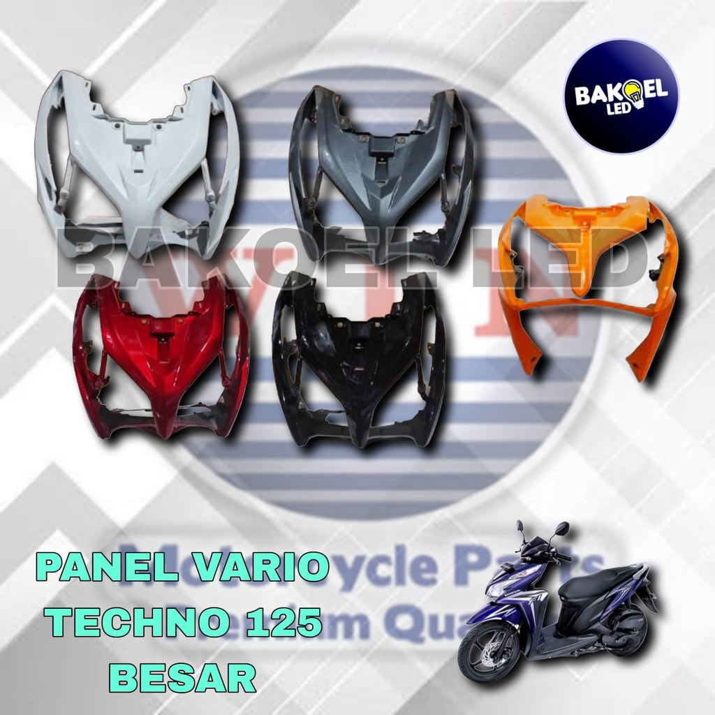 Jual Dek Depan Tameng Cover Depan Vario Techno Merk Win Panel