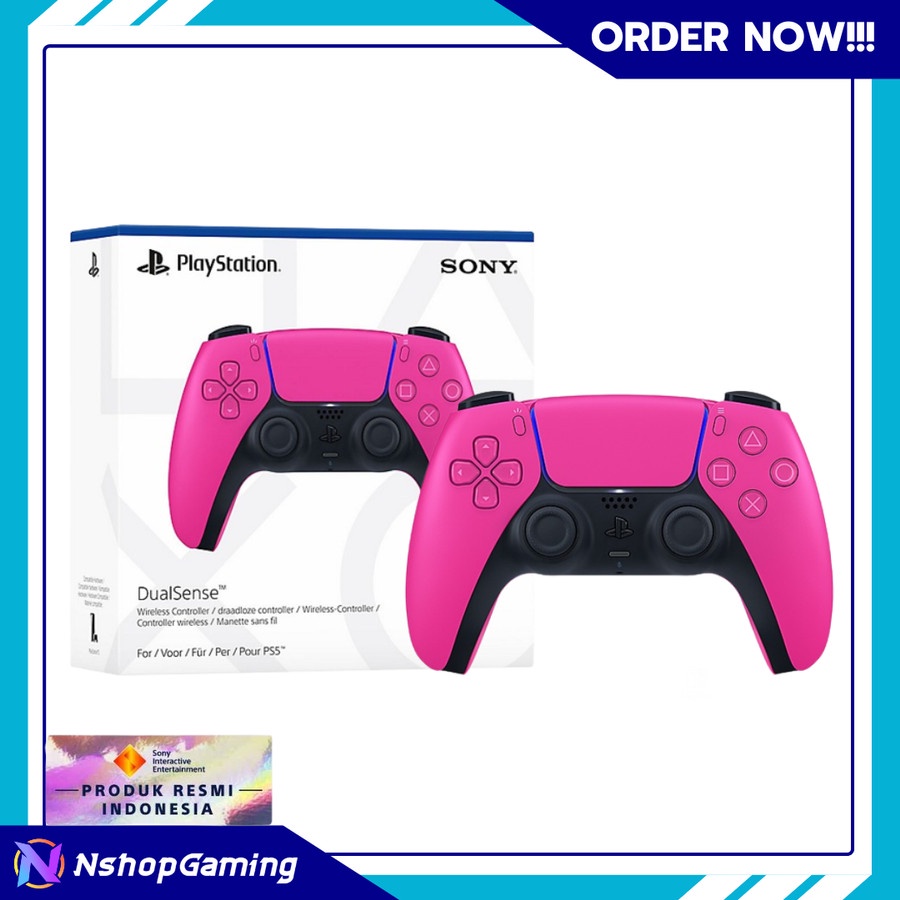 Jual Stik PS5 Dualsense Controller Nova Pink Garansi Sony 1 Tahun