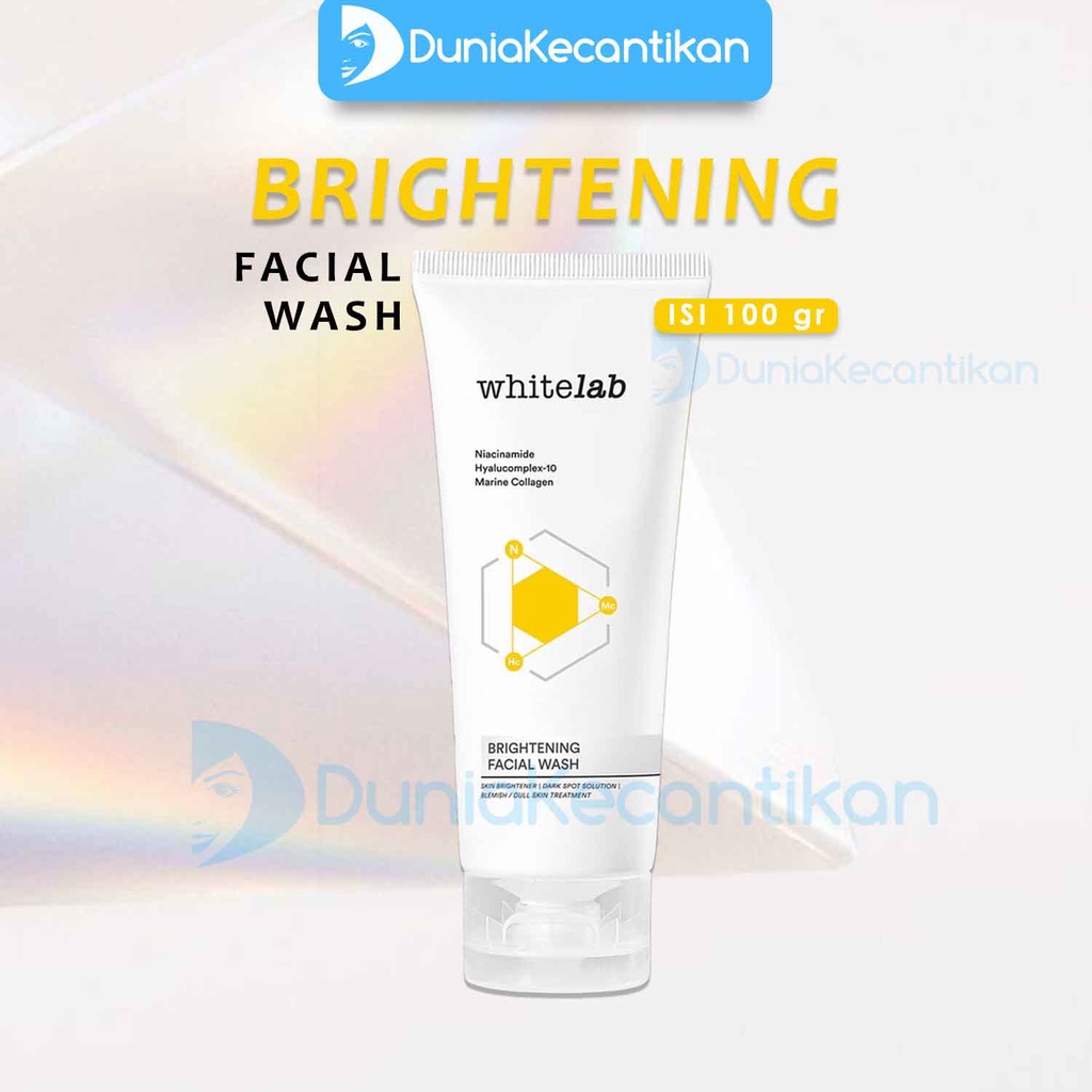 Jual Whitelab Brightening Facial Wash Sabun Pembersih Muka Bpom Face