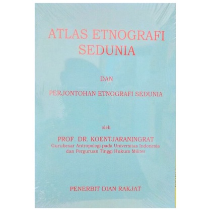 Jual Atlas Etnografi Sedunia Dan Percontohan Etnografi Sedunia