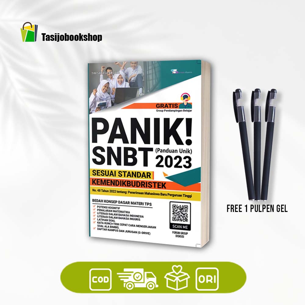 Jual Buku Soal Soal Full Pembahasan SNBT Buku TPS Panik Panduan Unik