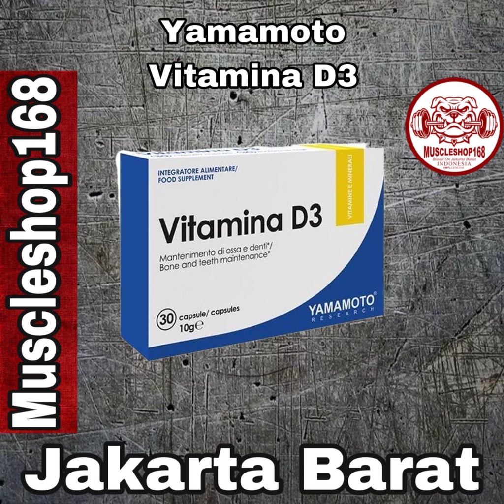 Jual Vitamin D Iu Isi Kapsul Yamamoto Shopee Indonesia