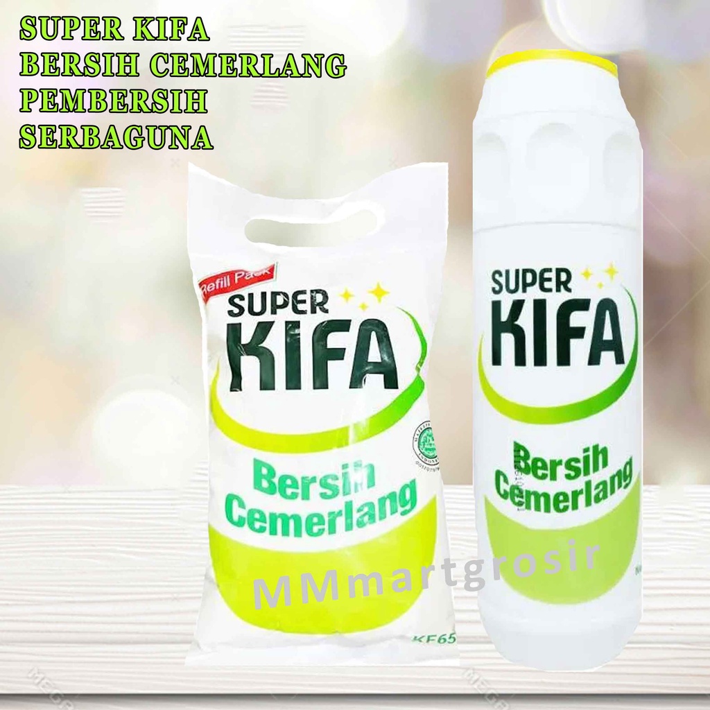 Jual Super Kifa Pembersih Serbaguna Pembersih Bubuk Refill Botol