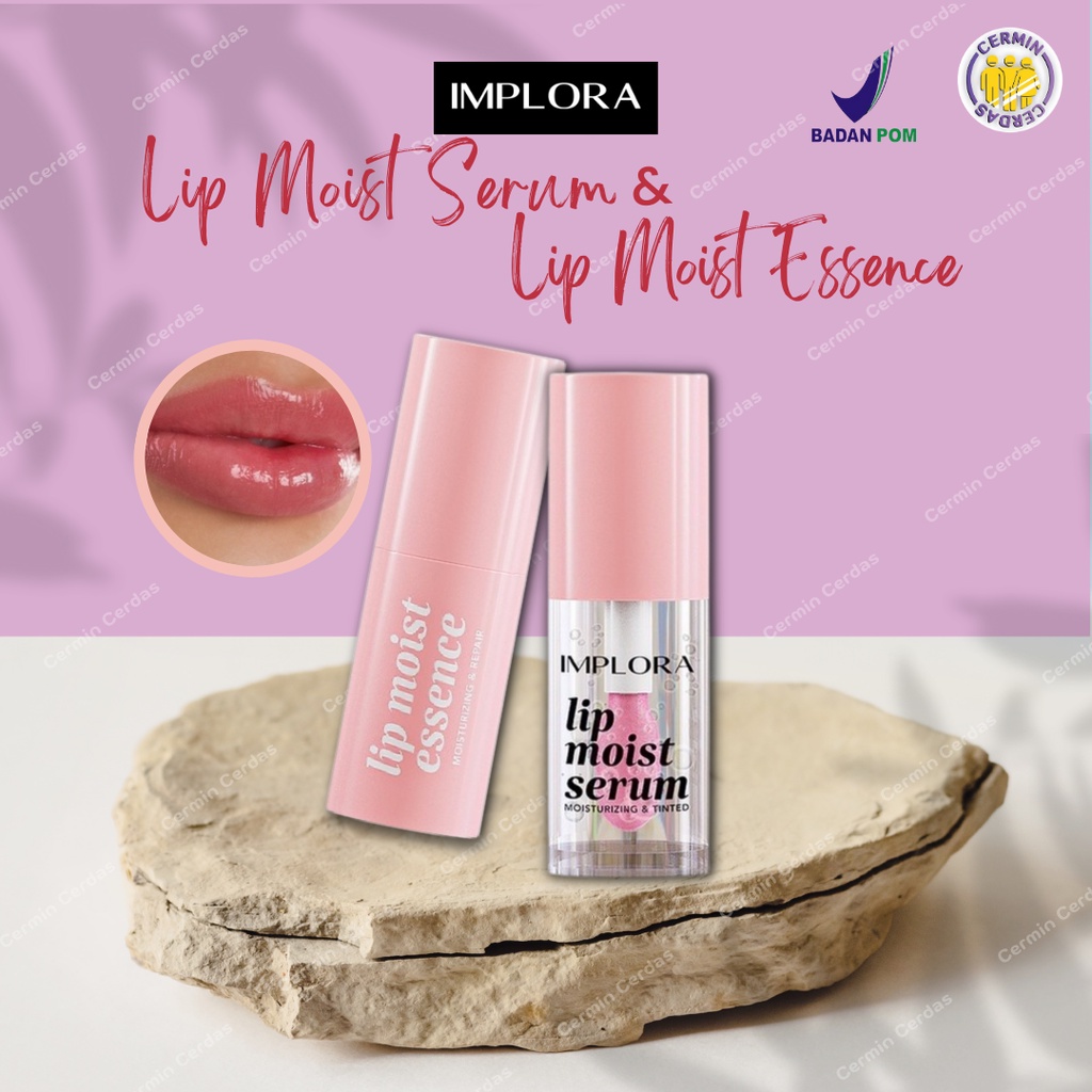 Jual IMPLORA Lip Moist Serum Essence Vitamin Oil Pelembab Bibir