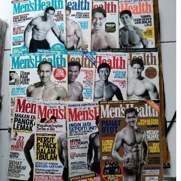 Jual Majalah Bekas Majalah Men S Health Indonesia Majalah Menshealth