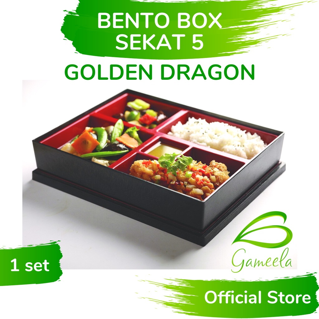 Jual Gameela Japanese Style Bento Box Melamine Set Pc K K