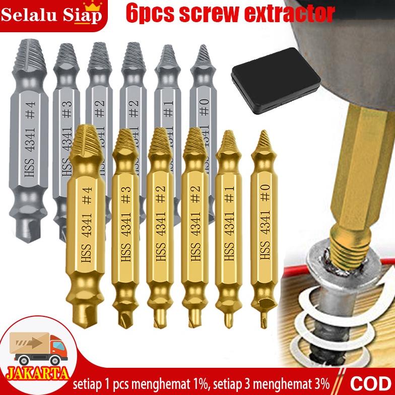 Jual Super Hemat Speedout Damage Screw Extractor Remover Stripped Alat