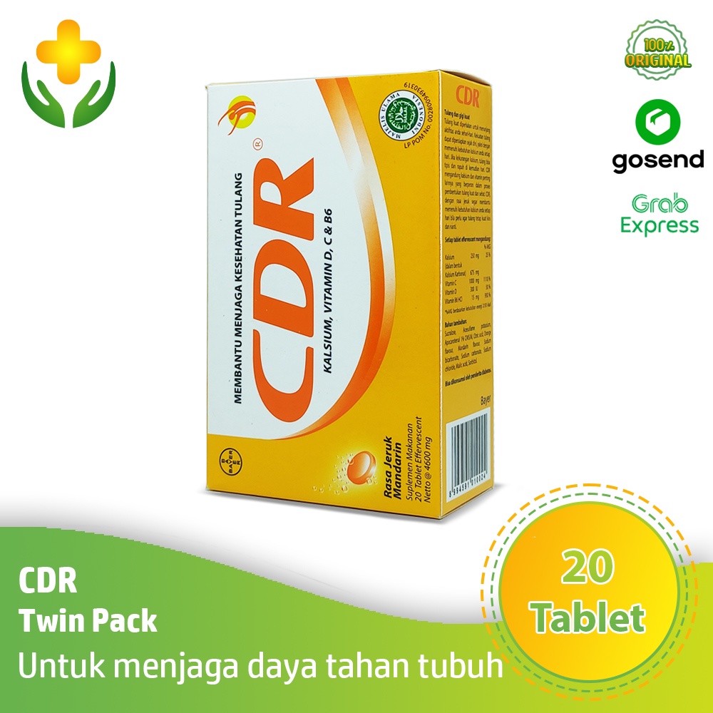 Jual Cdr Effervescent Twinpack Tablet Shopee Indonesia