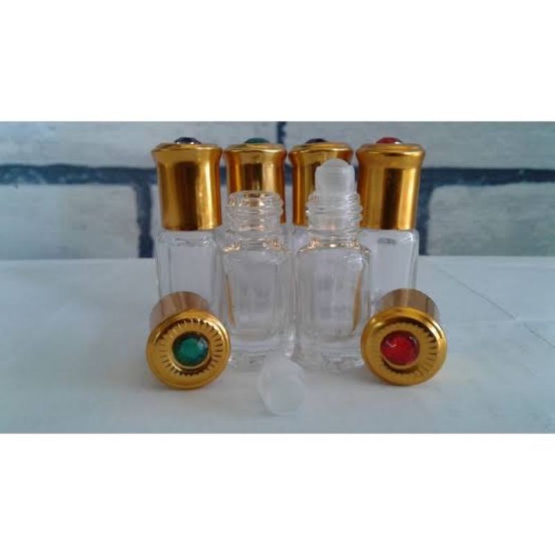 Jual Botol Parfum Roll On 3ml Botol Tola Botol Permata Shopee