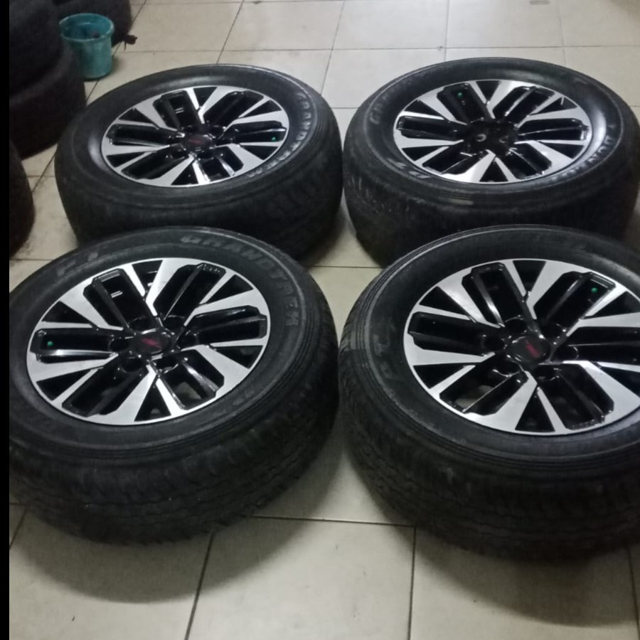 Jual Velg Second Copotan Mobil Fortuner TRD Ring 18X8 Offset 30 Ban