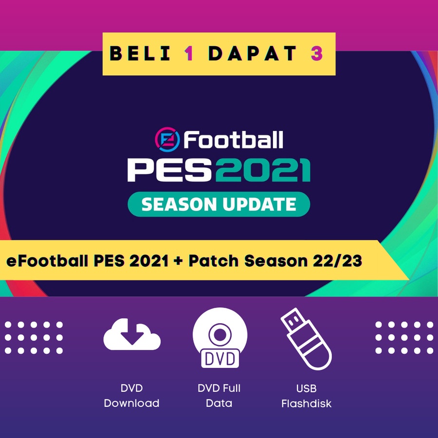 Jual Pes Efootball Latest Patch Pes Game Pc Original