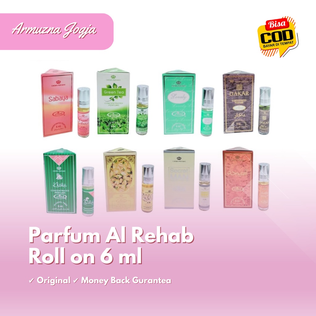 Jual PARFUM AL REHAB Parfum Roll On Al Rehab 6 Ml Al Rehab Perfume