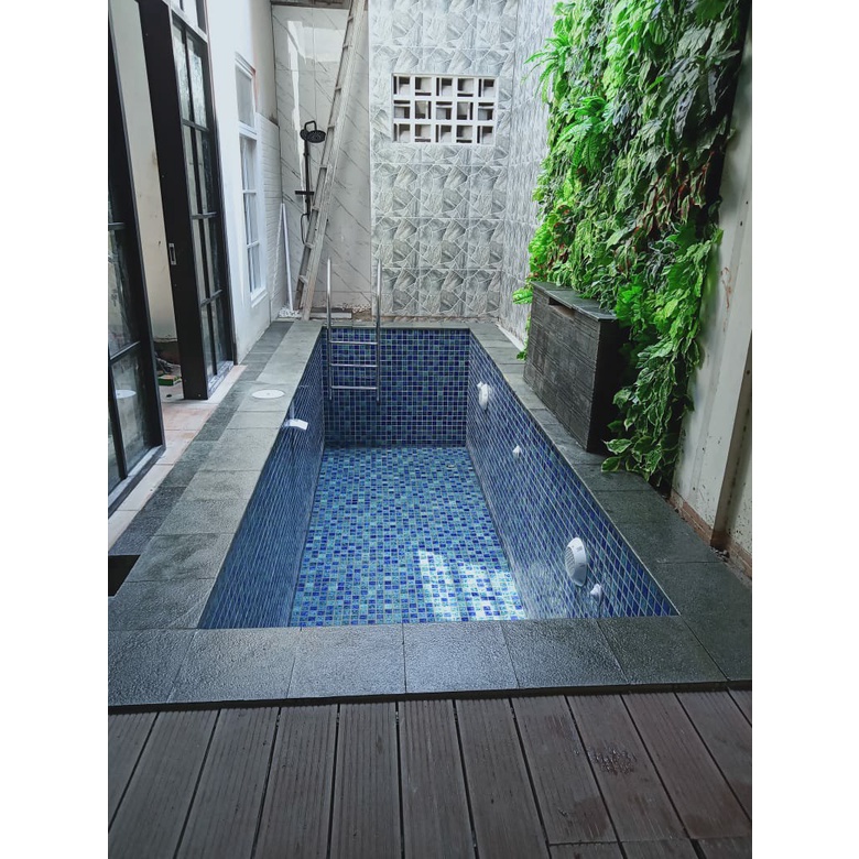 Jual Mosaic Keramik Kolam Renang Tipe Sq Mix Premium Kw Kuda Laut