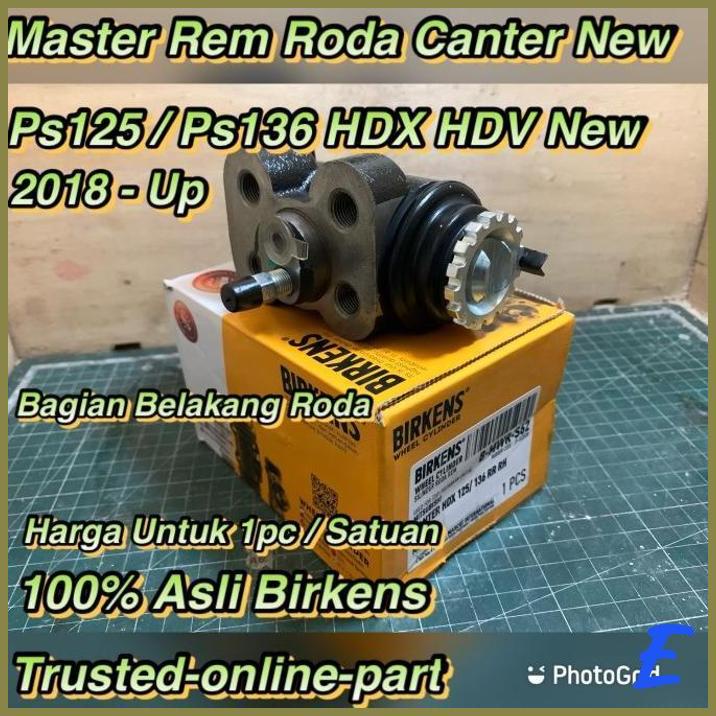 Jual Master Rem Canter Hdx Belakang Ps Ps Asli Birkens Trd